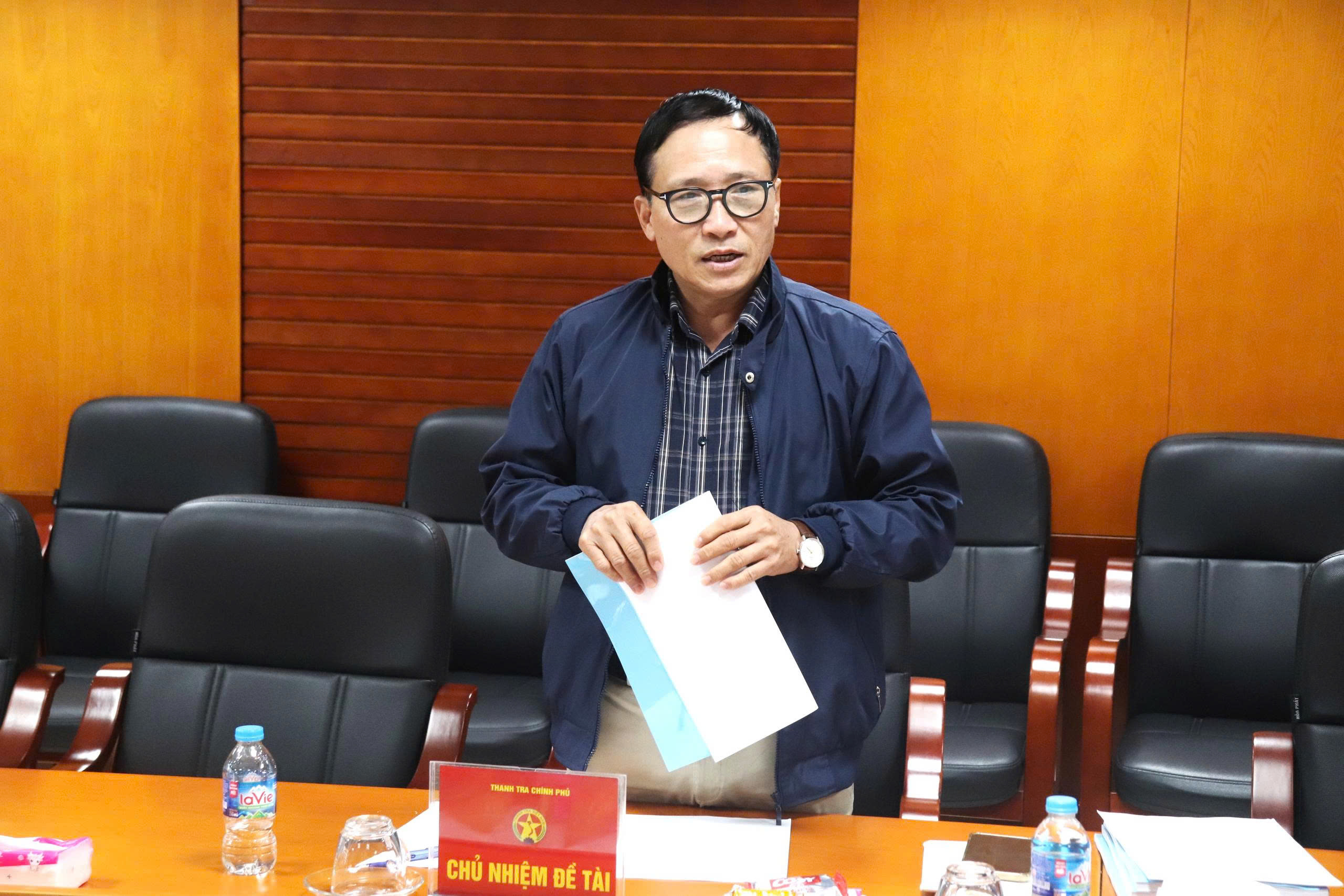 Hội nghị nghiệm thu đề tài khoa học cấp Bộ “Xác minh tài sản, thu nhập của người có chức vụ, quyền hạn”